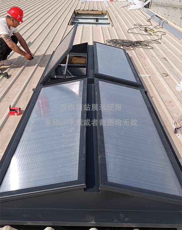 兰州王老吉生产车间金凤排烟天窗