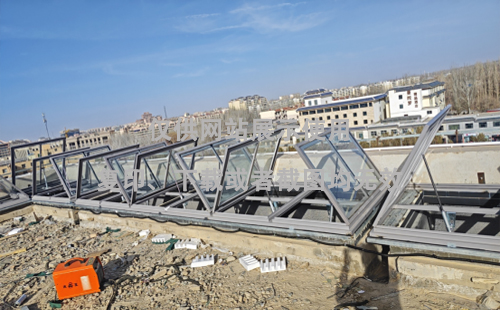 敦煌博物馆金凤排烟天窗