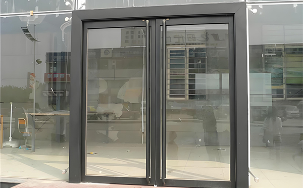金凤玻璃地弹门