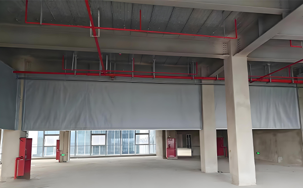 金凤防火布挡烟垂壁